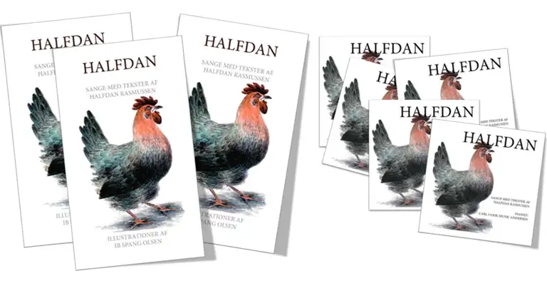 Halfdan - sange med tekster af Haldan Rasmussen Image: